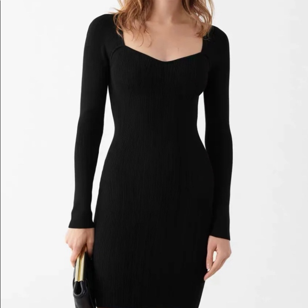 Other stories sweetheart neckline dress